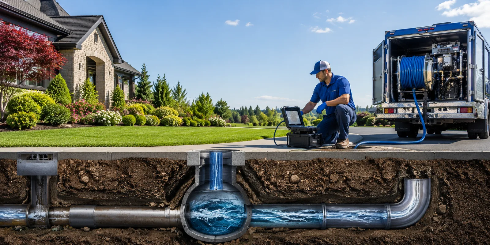 Drainage restoration information for Clarkston, MI